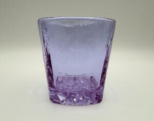 Fire and Light LAVENDER On The Rocks Drinking Tumbler 3.5” Neodymium Glass